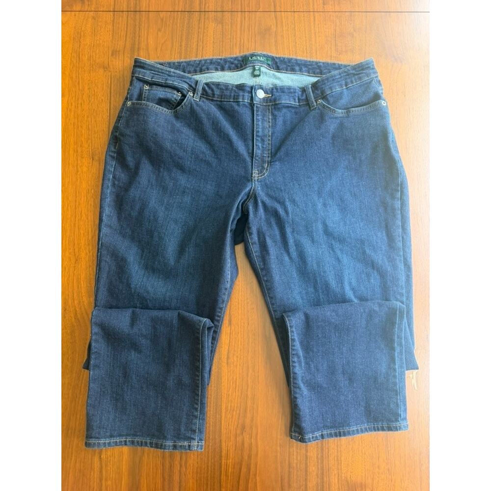 Lauren Ralph Lauren Women's Dark Wash Jeans - Size 20W
